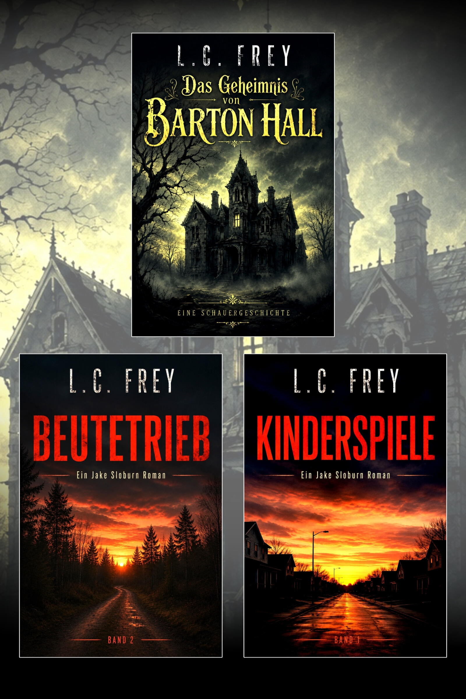 Cover von "Jake Sloburn" von Bestsellerautor L.C. Frey